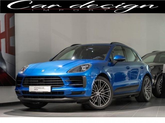 Porsche Macan 3.0i V6 - 354 - BV PDK TYPE 95B S PHASE  Bleu mtallis de 2019
