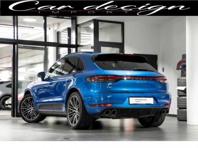 Porsche Macan 3.0i V6 - 354 - BV PDK TYPE 95B S PHASE  Bleu mtallis de 2019