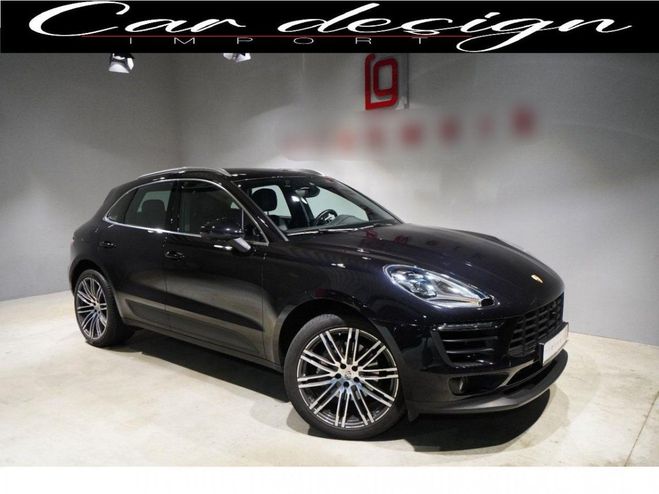 Porsche Macan 3.0i V6 - BV PDK TYPE 95B S PHASE 1 Noir mtallis de 2018
