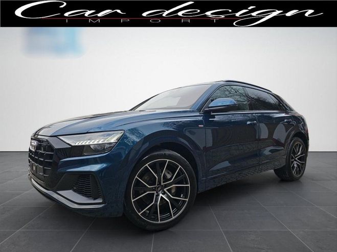 Audi Q8 Quattro 3.0 V6 55 TFSI - 340 - BVA tiptr Bleu mtallis de 2019
