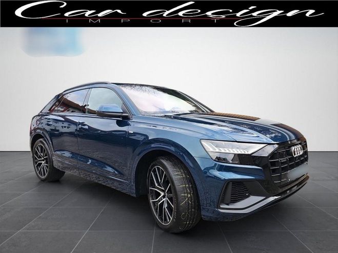 Audi Q8 Quattro 3.0 V6 55 TFSI - 340 - BVA tiptr Bleu mtallis de 2019