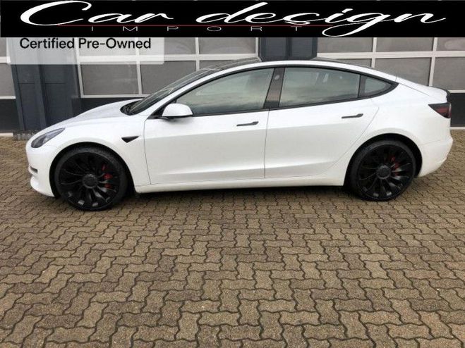 Tesla Model 3 PUP Upgrade AWD MY21 Performance PHASE 1 Blanc mtallis de 2021