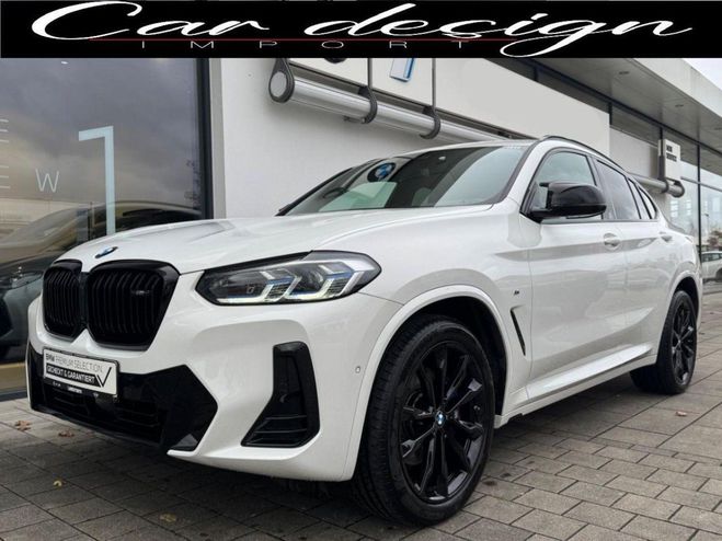 BMW X4 M40d - BVA Sport G02 F98 LCI M Performan Blanc de 2021