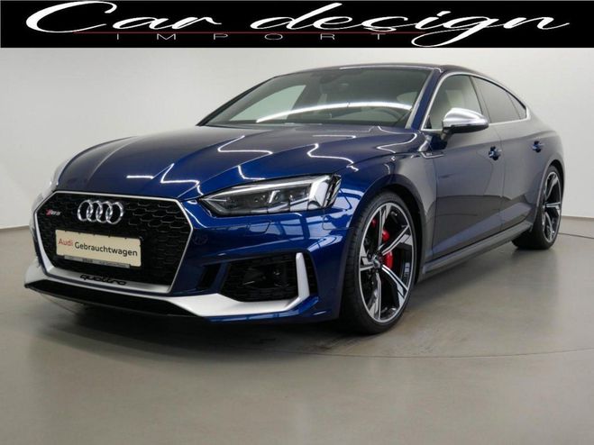 Audi RS5 SPORTBACK Quattro 2.9 V6 TFSI - BVA Tipt Bleu mtallis de 2019