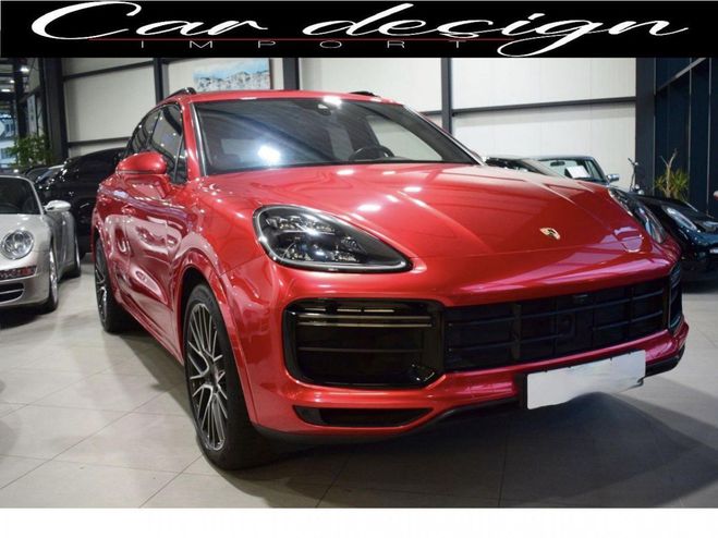 Porsche Cayenne 4.0i V8 - 550 - BVA Tiptronic S - Start& Rouge mtallis de 2018