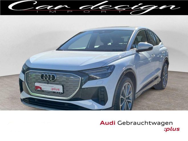 Audi Q4 E-Tron Sportback Quattro 50 - 299 Design Luxe Blanc mtallis de 2023