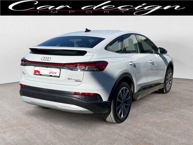 Audi Q4 E-Tron Sportback Quattro 50 - 299 Design Luxe Blanc mtallis de 2023