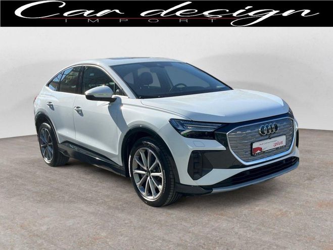 Audi Q4 E-Tron Sportback Quattro 50 - 299 Design Luxe Blanc mtallis de 2023