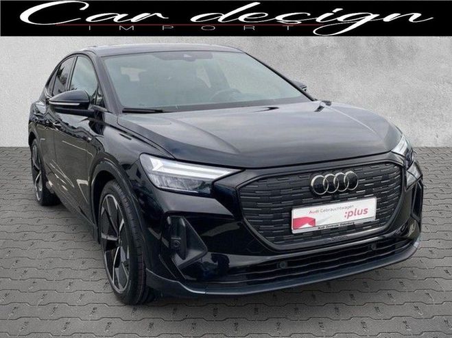 Audi Q4 E-Tron Sportback Quattro 50 - 299 S line Noir mtallis de 2022