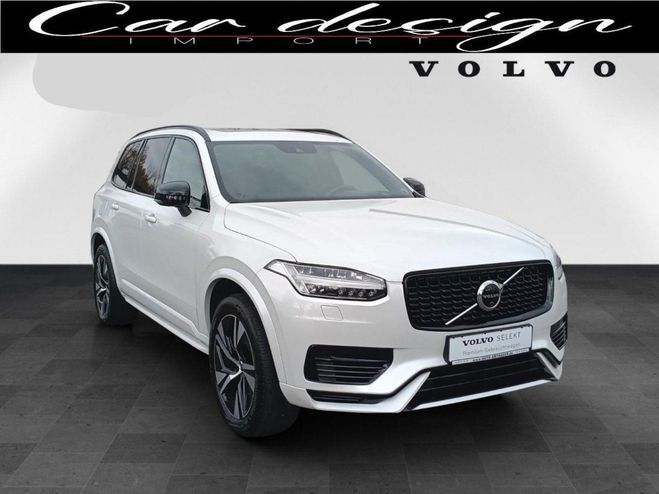 Volvo XC90 T8 AWD Recharge - 310 + 145 - BVA Geartr Blanc mtallis de 2022