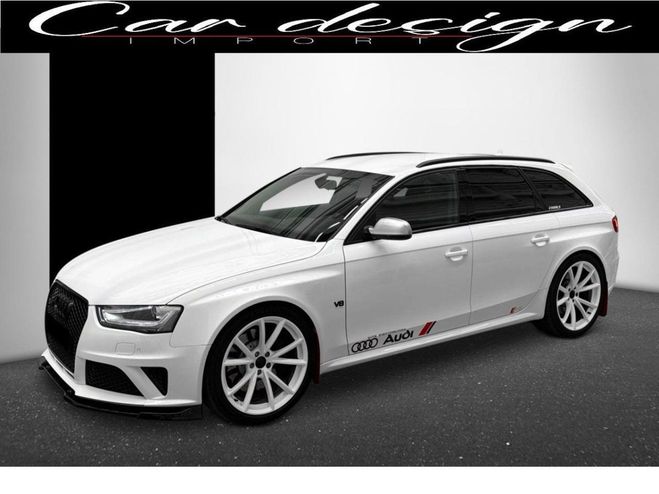Audi RS4 AVANT Quattro 4.2 V8 FSI - 450 - BV S-tr Blanc de 2013