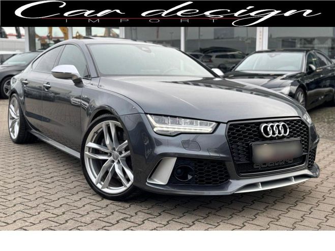 Audi A7 Sportback S7 Quattro 4.0 V8 TFSI - BV S- Gris mtallis de 2016