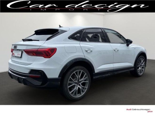 Audi Q3 Sportback 1.4 45 TFSI e - 245 - BV S-tro Blanc mtallis de 2022