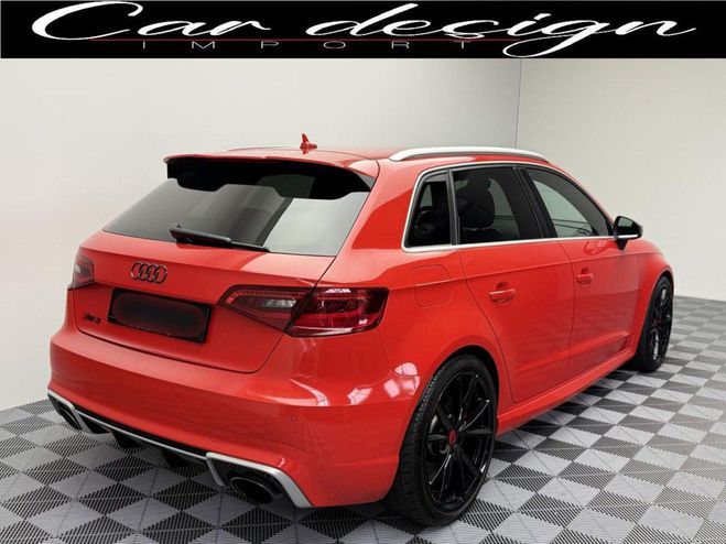 Audi RS3 Quattro 2.5 TFSI - 367 - BV S-tronic 8V  Rouge mtallis de 2015