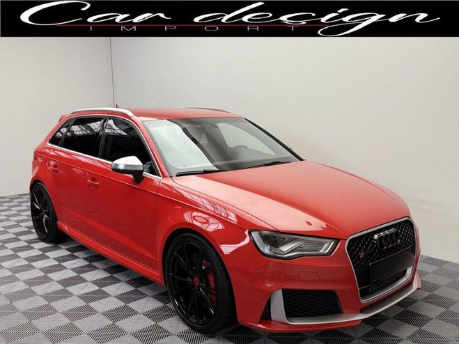 Audi RS3 Quattro 2.5 TFSI - 367 - BV S-tronic 8V  Rouge mtallis de 2015