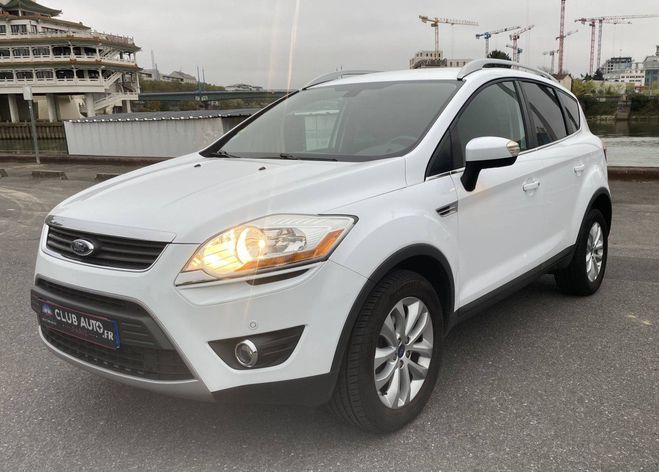 Ford Kuga 2.0 TDCi 140ch FAP Individual 4x4 BLANC de 2013