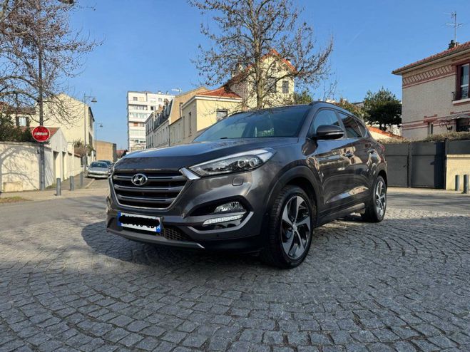 Hyundai Tucson II 1.7 CRDI 141ch Edition Lounge 2WD DCT MARRON FONCE de 2017