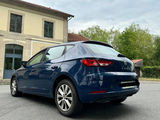 Seat Leon III 1.6 TDI 115ch FAP Style Business Sta BLEU de 2017