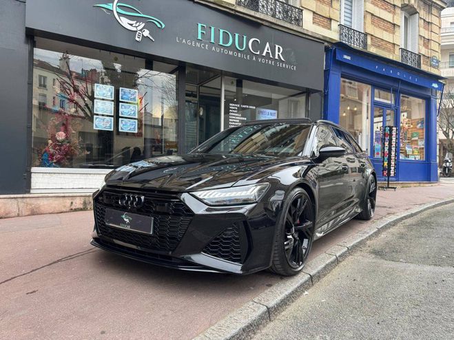 Audi RS6 Avant 4 Performance TFSi V8 600 cv NOIR de 2020
