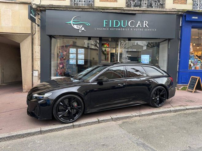 Audi RS6 Avant 4 Performance TFSi V8 600 cv NOIR de 2020