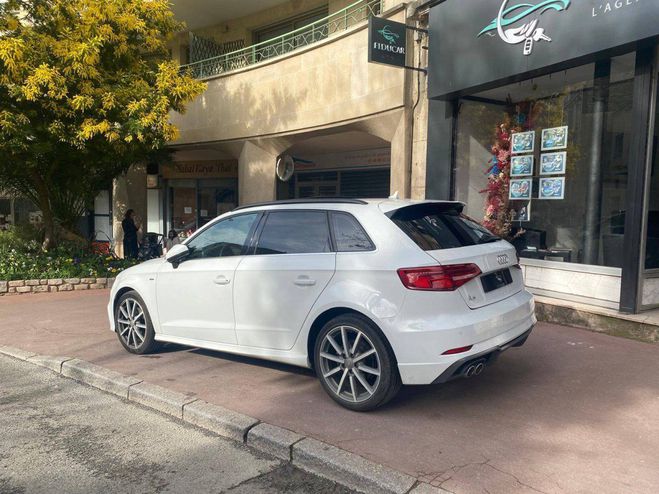 Audi A3 II 2.0 TDi S line Ambition luxe 150cv BLANC de 2017