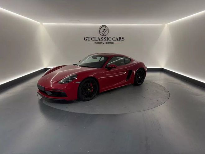 Porsche 718 Cayman 4.0 GTS Rouge Carmin de 2020
