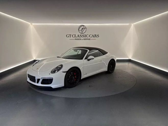 Porsche 911 991 2 CABRIOLET 3.0 450 CARRERA GTS Blanc de 2018