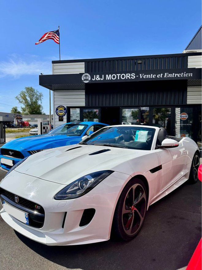 Jaguar F-Type S 5.0i V8 SUPERCHARGED 495CV Blanc Verni de 2014