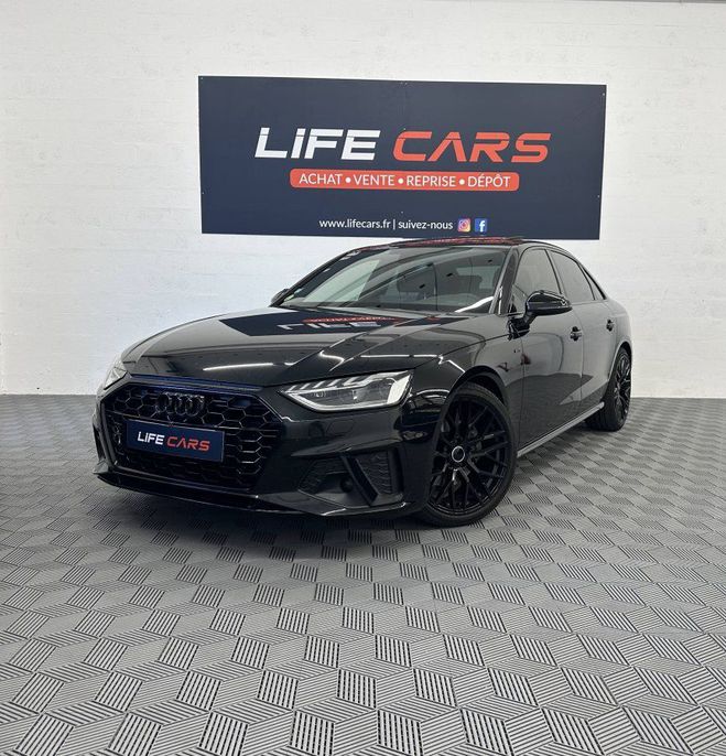 Audi A4 (B9) 35 TDI 163ch S line 2021 2 me main NOIR de 2021