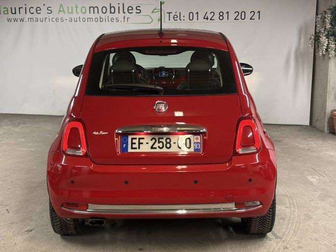 Fiat 500 1.2 8v 69ch S ROUGE CLAIR de 2016