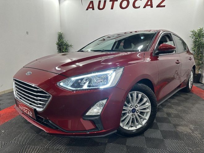 Ford Focus IV 1.5 EcoBlue 120 SetS Titanium  CAMERA Rouge de 2018