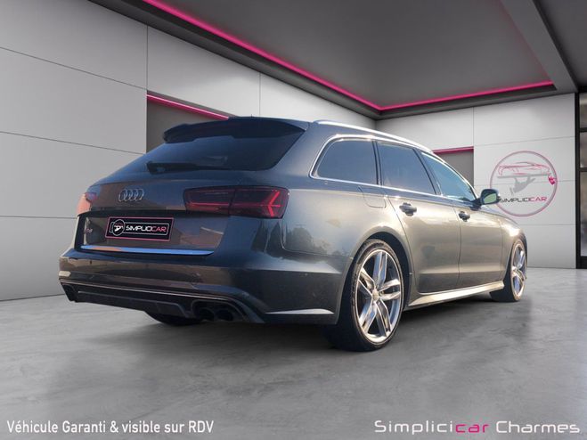 Audi S6 AVANT MAGNIFIQUE V8 4.0 TFSI COD 450CH Q Gris de 2016