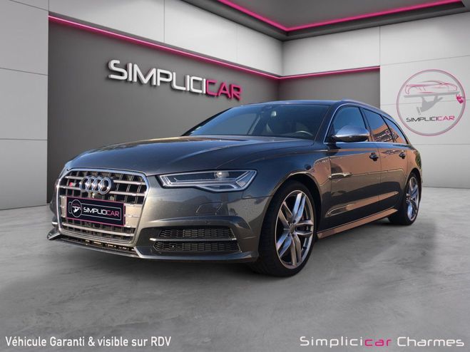 Audi S6 AVANT MAGNIFIQUE V8 4.0 TFSI COD 450CH Q Gris de 2016