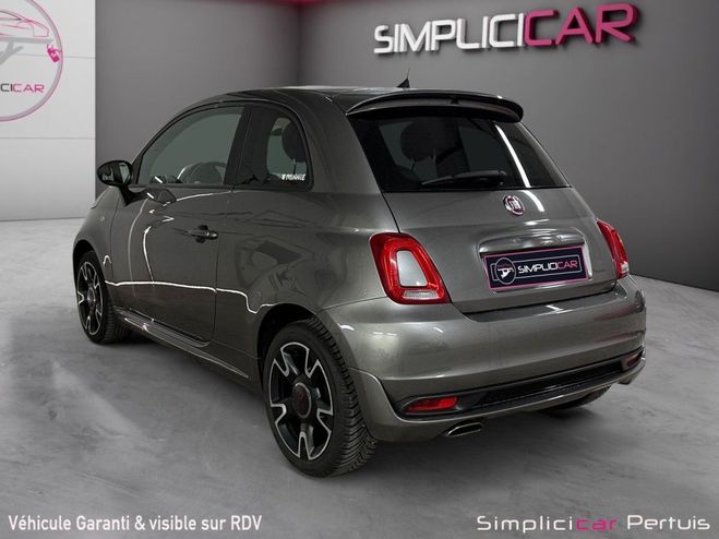Fiat 500 SERIE 6 EURO 6D SPORT 1.2 69 ch S Gris de 2018