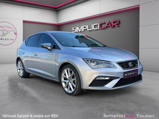 Seat Leon 2.0 TDI 150 Start/Stop DSG6 FR GARANTIE  Gris de 2018