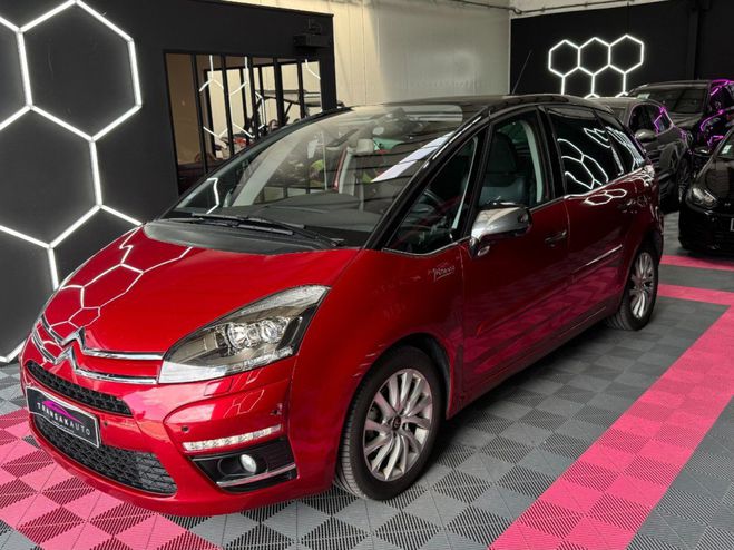 Citroen C4 Picasso Exclusive 1.6 HDi 110 ch ~ Radar AV et A Rouge de 2013