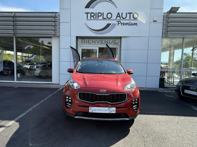 Kia Sportage 1.7 CRDI - 115 - GT Line GPS   CAMERA AR ROUGE CLAIR de 2018