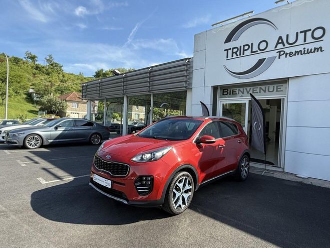 Kia Sportage 1.7 CRDI - 115 - GT Line GPS   CAMERA AR ROUGE CLAIR de 2018