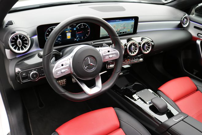 Mercedes Classe A 200 d 8G-DCT AMG Line blanc de 2019