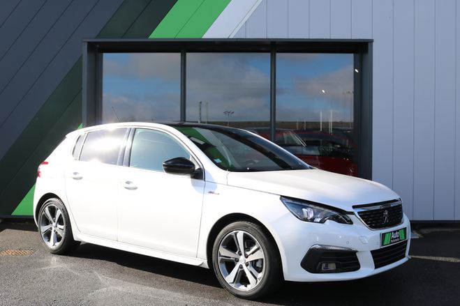 Peugeot 308 BlueHDi 130ch SetS EAT8 GT Line BLANC de 2018