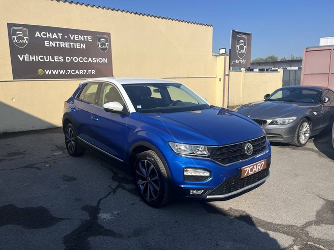 Volkswagen T Roc 2.0 TDI 150ch Lounge 4Motion DSG7 BLEU de 2018