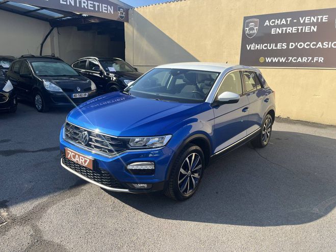 Volkswagen T Roc 2.0 TDI 150ch Lounge 4Motion DSG7 BLEU de 2018