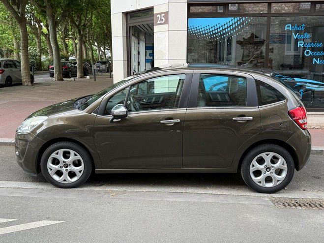 Citroen C3 II 1.2 VTI 82 EXCLUSIVE Marron Mtallis de 2012