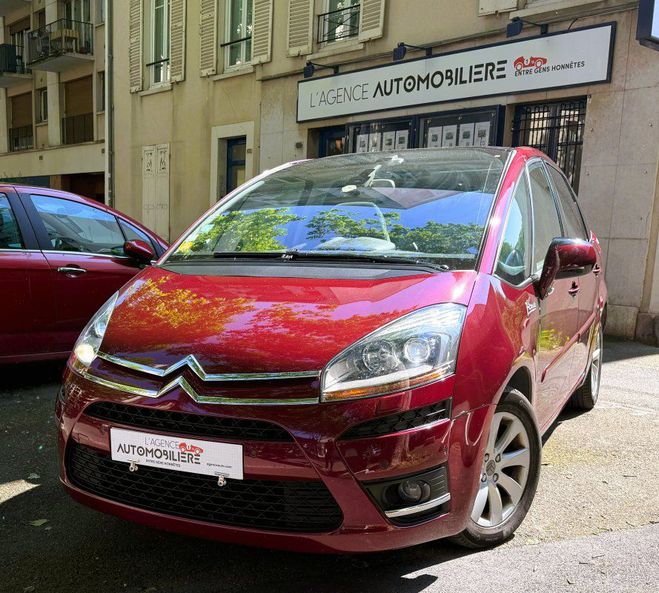 Citroen C4 Picasso 2.0 HDI 138 FAP EXCLUSIVE BMP6 Rouge de 2007