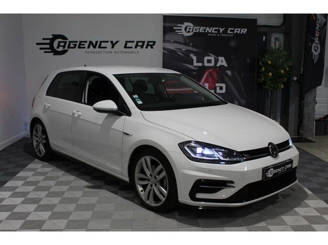 Volkswagen Golf 1.5 16V TSI Evo - 150 - BV DSG 7 VII BER BLANC de 2017