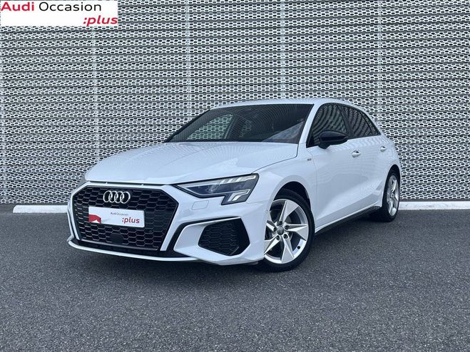 Audi A3 Sportback 35 TDI 150 S tronic 7 S Line Blanc de 2020