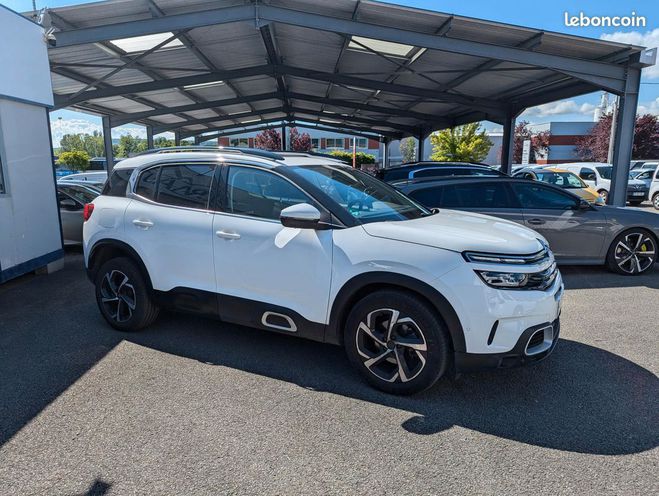 Citroen C5 Aircross shine 2.0 hdi 180 eat8, cuir, t Blanc de 2020
