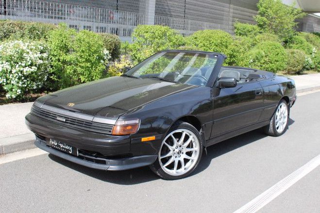 Toyota Celica GT CABRIOLET NOIR METAL de 1989
