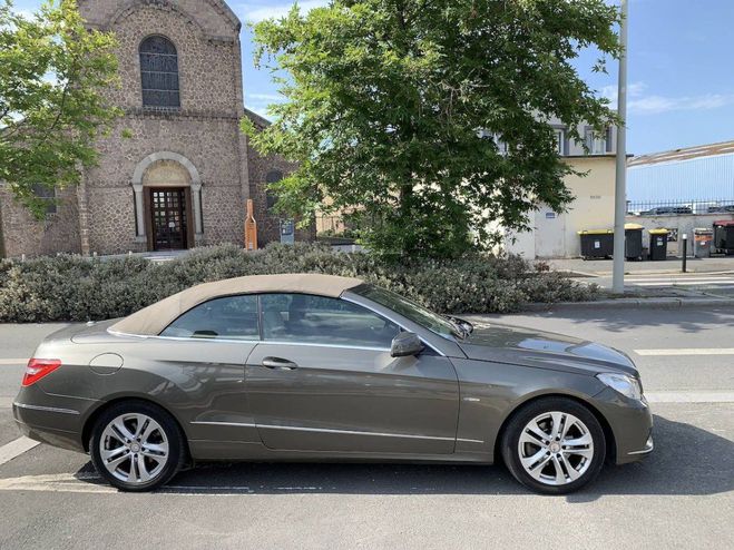 Mercedes Classe E Cabrio 220 CDI BlueEfficiency (207.402) MARRON de 2010