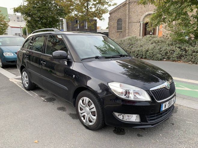 Skoda Fabia II (2) COMBI 1.2 TDI 75 CR GREENLINE NOIR de 2011
